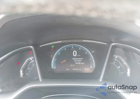 2017 Honda Civic Ex-L z USA, uszkodzony, nr VIN 19XFC1F72HE020569